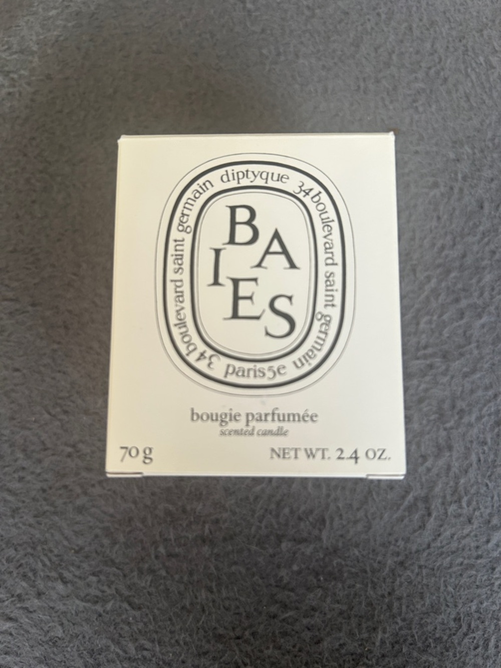 Diptique Vanilla Candle 2.4 oz Baies (Berry)